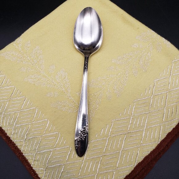 Vintage Ice Cream Sundae Set | Anchor Hocking + Queen Bess Spoons (12pc) - Picture 7 of 7